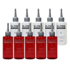그리에이트 그로스 세팅펌 손상모 1제2제, 150ml, 5개