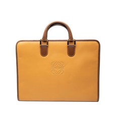 로에베 중고 1990-2026 Leather Anagram Briefcase business bag