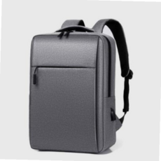 백팩 직장인 사각 가방 충전 노트북 대학생 59000EA 1EA, 15.6인치, 그레이