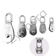 벨모라 도르래 싱글 고정형도르래 로프도르레 스테인리스도르래 작업용도르래, M15