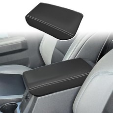 Ramuel 포드 익스플로러 6세대 2020-2025용 센터 콘솔 팔걸이 커버 패드 PU 가죽 매트 중간 뚜껑 보호 패드와 호환 가능 234718