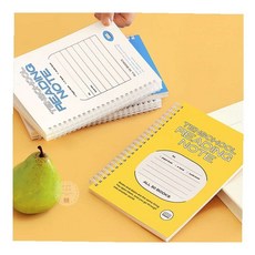 MN 독서기록장 50권 독서기록노트, 옐로우