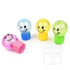 전구 미니 연필깎이 휴대용 전구 연필깎이 어린이선물