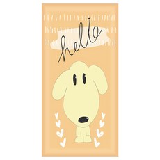 KIDS PARK兒童防撞壁貼 30mm加厚高密度海綿 防水PU皮革+高密度記憶海綿 20*50公分 小狗B款 20 x 50cm, 小狗, 1個