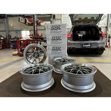 迪歐星車業 BBS LMR (DB-SLD色鈦色銀邊) 19吋 8.5J ET43 5/112 現貨 輪框, 1個, DB-SLD色鈦色銀邊