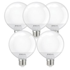 포커스 LED 볼전구 12W 숏타입 카페 식당 매장 조명 인테리어 전구 램프 레일조명, 주광색, 5개