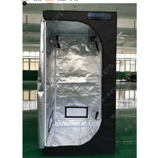 BEYLSION 멘탈 원단 식물 성장 박스 텐트 600D 어두운 방 온실 시계 꽃 수경 재배, 01 빠른  Mainland, 02 60x60x120CM, 1개