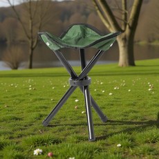 공간뉴데이 스톤라이트 원터치 접이식 캠핑용 경량의자, 1개, 그린