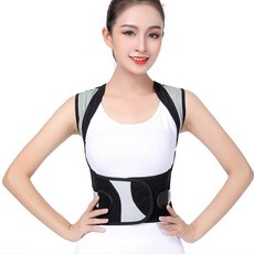 스판메쉬 2way밴드 바른 자세 밴드 XL 교정 어깨 보정 몸매 볼륨업 조끼형, 1개