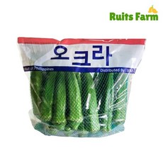 Philippine Fresh Okra [Gulay] 필리핀 수입 프레쉬 생 오크라, 250g, 1개