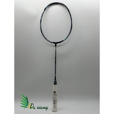 Exthree 破風高碳纖維羽球拍, 1個, 藍色4UG2,空拍附線