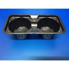 昀誠紙品 整箱黑色杯架 (2杯架/4杯架/六杯架) 外帶杯架 飲料杯架, 1個, 黑六杯架, 黑色