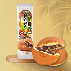일본 마루쿄 도라야키 도라야끼 밤빵, 4개, 300g