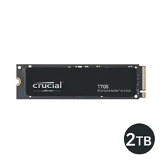 MICRON 마이크론 Crucial T705 2280 NVMe M.2 SSD 2TB 대원씨티에스 (PCIe5.0 Gen5/DRAM/TLC), Crucial T705 Gen5 Crucial T705 Gen5