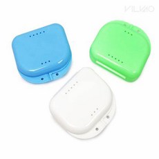 빌바오 기 틀니 보관케이스 보관함, 1개, 1개입