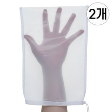 루시드림 식검 인증 재사용 여과망 거름천 필터 1+1, 2개