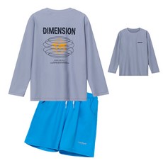 슈가비치 남아용 아동 주니어 래쉬가드+보드숏 상하세트 BH25-14 수영복