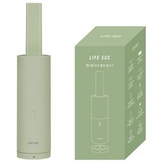 라이프썸 핸디형 무선 충전 청소기 2세대(LFS-HA17)+3종노즐+전용 파우치 휴대용 차량용 다용도 핸디청소기 무선청소기, LFS-HA17, 세이지그린