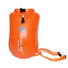 LUNDI 수상 안전 부이 부표 다이빙 워터백, Orange