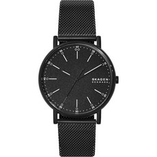 Skagen 스카겐 Signatur Minimalist 남성용 손목시계 스테인레스스틸 메쉬 or 가죽 밴드 스포츠손목시계 471664