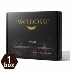 파베도씨] 다크 파베초콜릿 No1 명품 수제 pave 생초콜렛 (선물팩 별도판매), 130g, 1박스