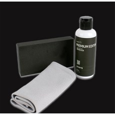 차량 유리 유막크리너 80ml 세트 스펀지 타월포함 오염제거 세차