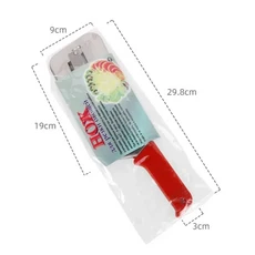 주방 다기능 양배추 절단 칼 야채 적합한 스테인레스 스텐 스틸, 02 Red