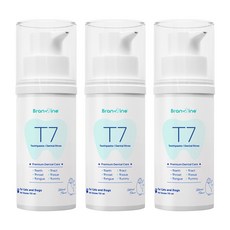 브랜바인 덴탈-위 치약 T7 유산균 효소 후코이단 치약 구취 치은염 치주염, 3개, 110ml