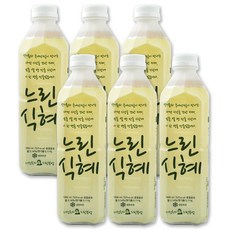코스트코 느린 식혜 6000ml (1000ml x 6병) 아이스박스 발송, 6개, 1L