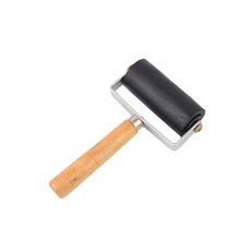 판화용 작업 롤러 혜문스토어 도포기 미술롤러 도배 미술용 프린팅, 6cm