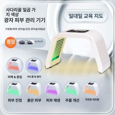 화이트태닝기계 얼굴케어 램프 관리기 테닝 자외선 UV, 기본 색상, 1개
