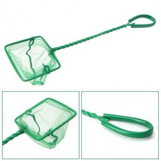 수족관 어항 열대어 구피 새우 뜰채 그물 용품 벽걸이 물고기 청소, 상세페이지 참조