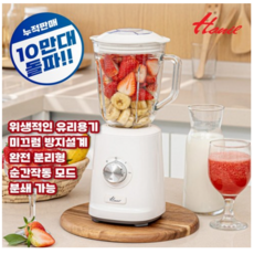 한일전기 블렌더 글라스 미니믹서기 1리터 (1000)ml 사용하기 딱 좋은 용량, SHM-1005
