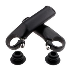 pxpf gooseneck 라이저 스템 알루미늄 합금 사이클링 손잡이 줄기 22.2mm 자전거 실 튜브 자전거 액세서리, 02 S, 검은색