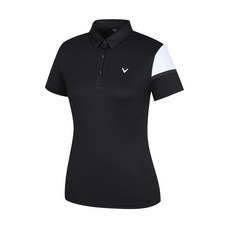 卡拉威【Callaway】企劃女中袖彩色立領短袖T卹CWTYJ6664-199_G