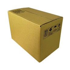 紙箱龍 紙箱 26x15x18cm 三層B浪, 棕色, 100個