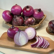 국내산 자색양파 아삭한 제철 적양파 산지직송, 1박스, 3kg 대(150-200g)