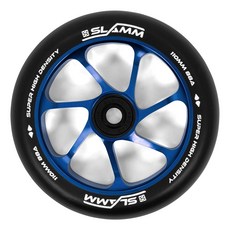 스턴트스쿠터 바퀴 360호환 110미리 영국브랜드, black/blue, 1개