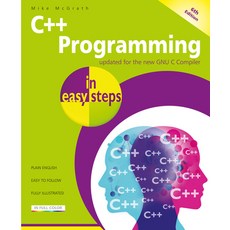 (영문도서) C++ Programming in Easy Steps 6th Edition Paperback, English, 9781840789713