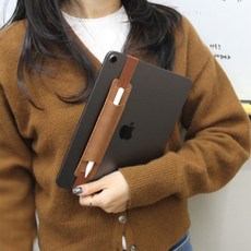 북밴드 다이어리 펜홀더 브라운