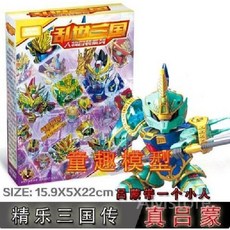 SD 삼국지 건담 30종 조립 프라모델 유비 관우 장비 조조 마초 공명 조자룡, 1개, 여몽