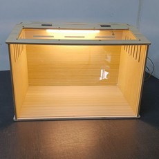 골든햄스터케이지 80 투명 상단 보온 40 30x30cm x 대형 평평한 사육장 경사형, 1개, Q. 상단 개방형 통기성 작은 경사 80x30x30cm