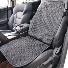 차량 시공형 전기장판 시트 차량용 커버 뒷좌석 온열, 1개, 신형 12v 싱글 블랙