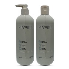 라끄베르 아무때나 때필링 500ml 2개 (무조건 펌핑형 1개+캡형 1개), 500L