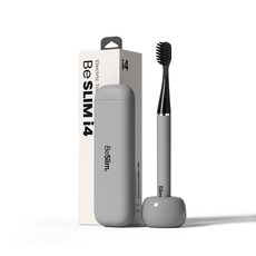 BeSlim i4 電動牙刷 輕巧便攜 深層清潔 呵護口腔健康, 灰色, 1個