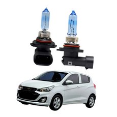 스파크 프로젝션 (2015-2018년형) 할로겐 전조등 튜닝 어두운길 램프