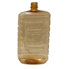 茶色PET塑膠瓶 2000ml 分裝塑膠罐, 1個