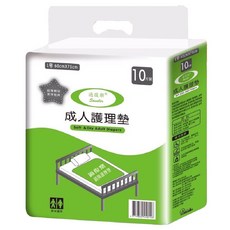 適復樂 成人看護墊 L號 60cmx75cm 10片裝, L, 1箱, 12個裝