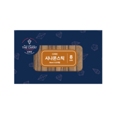 더캐럿 시나몬스틱 8cm, 1개, 22개입, 125g