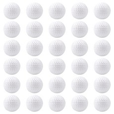 실내 골프 연습볼 연습용 골프공, 30개, 딤플볼 화이트